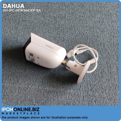 DAHUA DH-IPC-HFW3441EP-SA 4MP IR Fixed Focal Bullet WizSense Network Camera DAHUA DH-IPC-HFW3441EP-SA 4MP IR Fixed Focal Bullet WizSense Network Camera