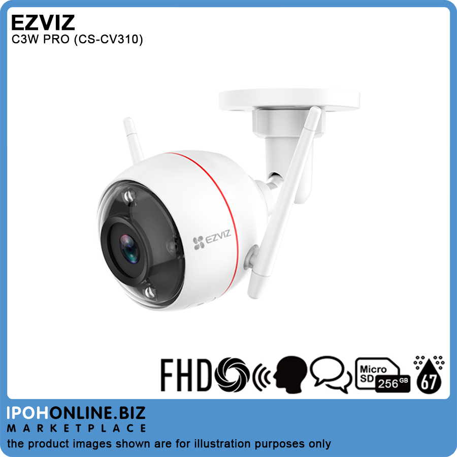 Ezviz C3w Pro 1080p Wi Fi Ai Camera Ipohonline