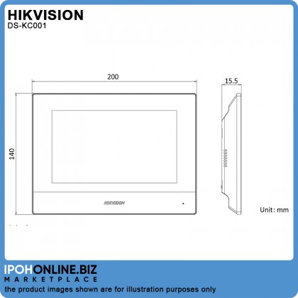 HIKVISION DS-KC001 Video Intercom Monitoring Tablet HIKVISION DS-KC001 Video Intercom Monitoring Tablet