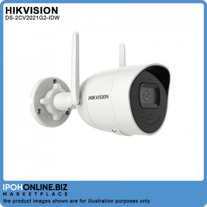 HIKVISION DS-2CV2021G2-IDW 4mm 2MP Outdoor Audio Bullet WiFi Network Camera