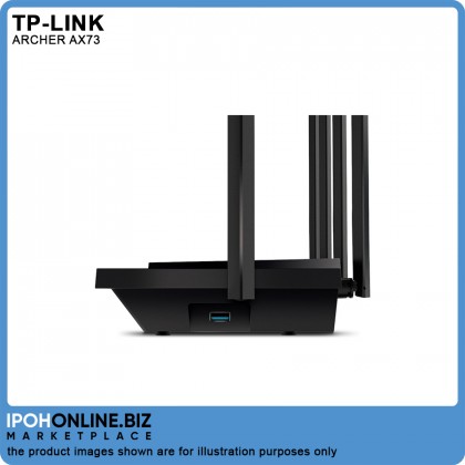 TP-Link Archer AX73 AX5400 Dual-Band Gigabit Wi-Fi 6 Router 8K Streaming MU-MIMO OFDMA Mesh Unifi Time Maxis Fiber TP-Link Archer AX73 AX5400 Dual-Band Gigabit Wi-Fi 6 Router 8K Streaming MU-MIMO OFDMA Mesh Unifi Time Maxis Fiber