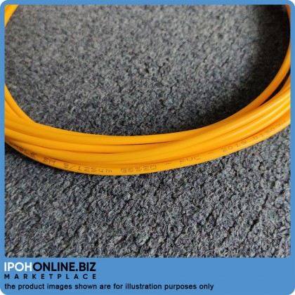 Single Mode SC-SC Optical Fiber Cable SM 9/125UM With 3M / 5M Yellow - Maxis Unifi Fiber