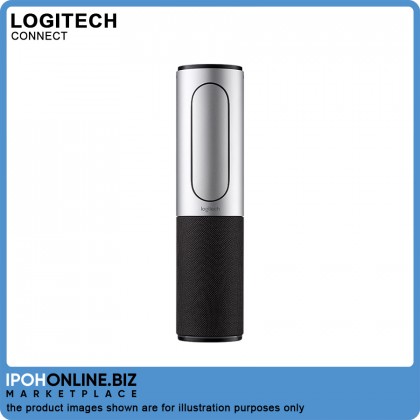 Logitech ConferenceCam Connect 1080p30 Portable WebCAM with Bluetooth speakerphone for huddle room home office & on the go