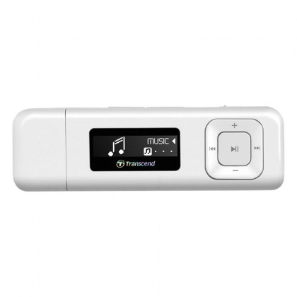 Transcend Digital Music Player 8GB MP330 MP3 Player - White Transcend Digital Music Player 8GB MP330 MP3 Player - White
