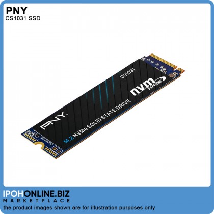 PNY CS1031 512GB M.2 2280 NVMe PCIe Gen3x4 SSD