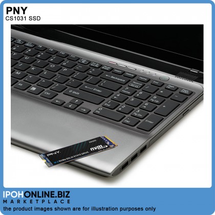 PNY CS1031 512GB M.2 2280 NVMe PCIe Gen3x4 SSD