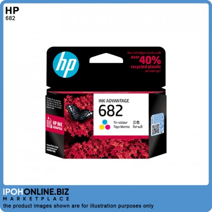 HP 682 Original Ink Cartridge - Black Or Tri-Color For HP 2336/2775/2777/2776/2779/4100/4177/6400 HP 682 Original Ink Cartridge - Black Or Tri-Color For HP 2336/2775/2777/2776/2779/4100/4177/6400