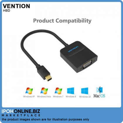 VENTION Mini DP to VGA Converter VENTION Mini DP to VGA Converter