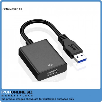 USB 3.0/2.0 to HDMI Multiple Monitors Cable Compatible with Windows XP 7/8/ 8.1/10 for PC Laptop Projector HDTV(Not Support Mac, Linux, Vista) USB 3.0/2.0 to HDMI Multiple Monitors Cable Compatible with Windows XP 7/8/ 8.1/10 for PC Laptop Projector HDTV(Not Support Mac, Linux, Vista)
