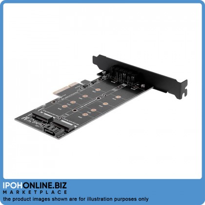 PCI-E 4X to NGFF SSD Adapter Card B-Key+M-Key M.2 NGFF+NVME Adapter Card PCI-E 4X to NGFF SSD Adapter Card B-Key+M-Key M.2 NGFF+NVME Adapter Card