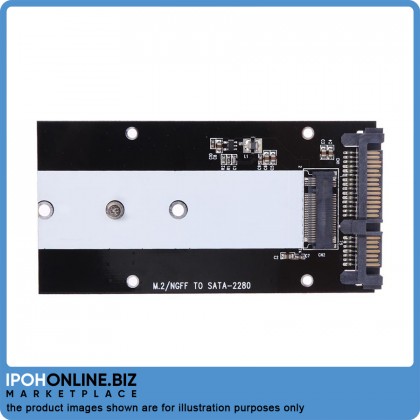 B-Key M.2 NGFF SSD to 2.5in SATA Converter Adapter Card 2230-2280 B-Key M.2 NGFF SSD to 2.5in SATA Converter Adapter Card 2230-2280