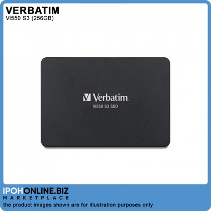 Verbatim 256GB Vi550 S3 SATA III 7mm 2.5" Internal SSD Verbatim 256GB Vi550 S3 SATA III 7mm 2.5" Internal SSD