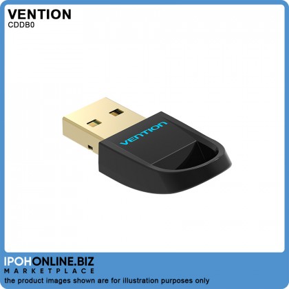 VENTION USB to Bluetooth 4.0 Adapter Wireless Dongle (Black) VENTION USB to Bluetooth 4.0 Adapter Wireless Dongle (Black)