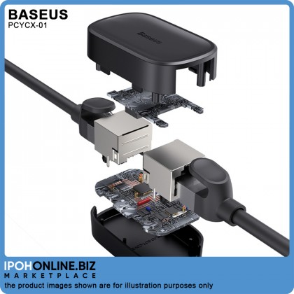 BASEUS High Speed in Line Coupler (Black) BASEUS High Speed in Line Coupler (Black)