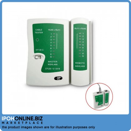 UTP Network Cable Tester Remote Test Detector Tool Kit 