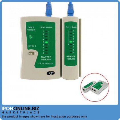 UTP Network Cable Tester Remote Test Detector Tool Kit 