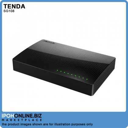Tenda SG108 8 Port Gigabit Desktop Switch Tenda SG108 8 Port Gigabit Desktop Switch