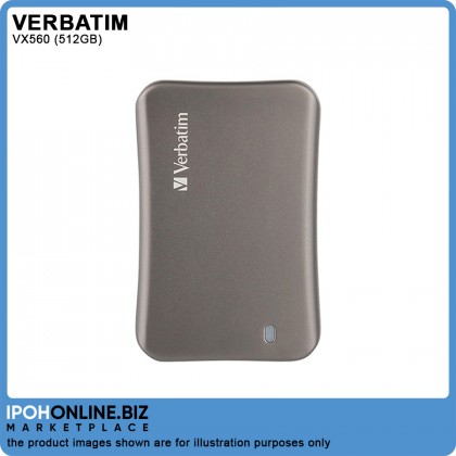 Verbatim Vx560 SSD USB 3.1 External Solid State Drive - Perfect For 4K Video