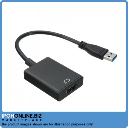 USB 3.0 to HDMI HD 1080P HDTV Audio Video Adapter Converter Cable USB 3.0 to HDMI HD 1080P HDTV Audio Video Adapter Converter Cable