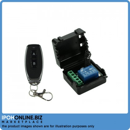 DC 12V 1CH Relay Receiver Module RF Transmitter 433Mhz Wireless Remote Control Switch DC 12V 1CH Relay Receiver Module RF Transmitter 433Mhz Wireless Remote Control Switch