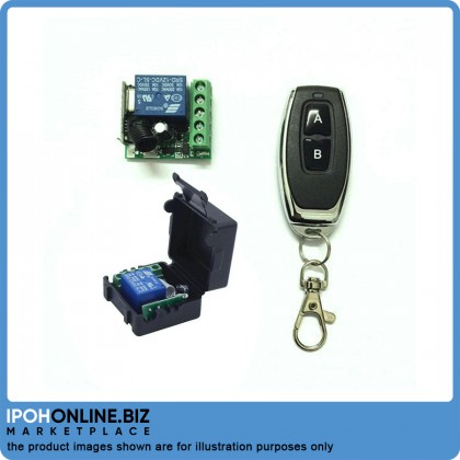 DC 12V 1CH Relay Receiver Module RF Transmitter 433Mhz Wireless Remote Control Switch DC 12V 1CH Relay Receiver Module RF Transmitter 433Mhz Wireless Remote Control Switch