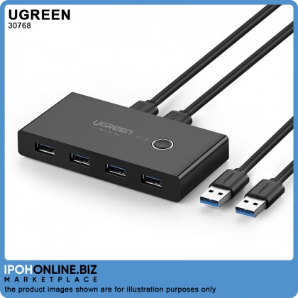 UGREEN 2 In 4 Out USB 3.0 Sharing Switch Box UGREEN 2 In 4 Out USB 3.0 Sharing Switch Box