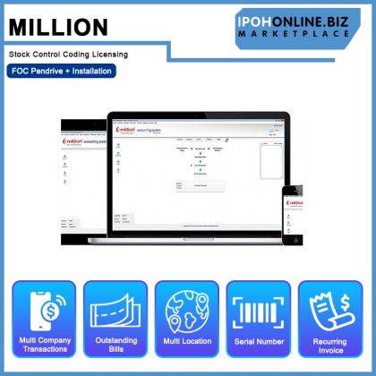Million Stock Control Coding Licensing - FOC Pendrive + Installation