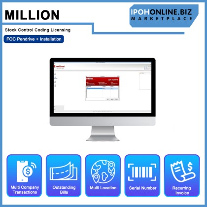 Million Stock Control Coding Licensing - FOC Pendrive + Installation