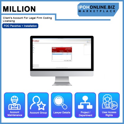 Million Client's Account For Legal Firm Coding Licensing - FOC Pendrive + Installation