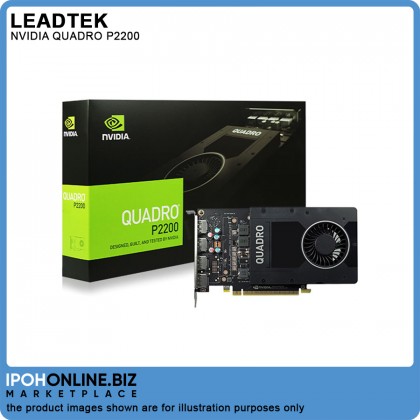 NVIDIA Quadro P2200 5GB GDDR5x DP x4 Professional Graphics Card - Hyper-V / VM NVIDIA Quadro P2200 5GB GDDR5x DP x4 Professional Graphics Card - Hyper-V / VM