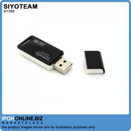 SIYOTEAM Hi-speed Card Reader (White/Black) SIYOTEAM Hi-speed Card Reader (White/Black)