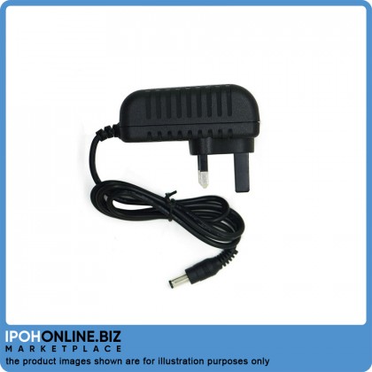 UK Plug AC 100-240V to DC 12V 2A Power Supply Adapter