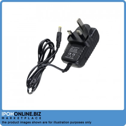 UK Plug AC 100-240V to DC 12V 2A Power Supply Adapter