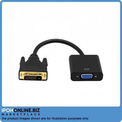 DVI-D 24+1 to VGA DB15 Adapter DVI-D 24+1 to VGA DB15 Adapter