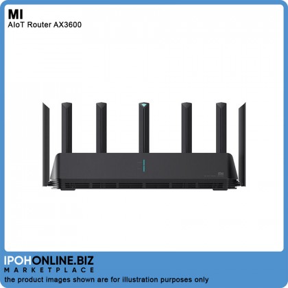 Xiaomi Mi AIoT Router AX3600 Wi-Fi 6 DVB4236CN (Black)