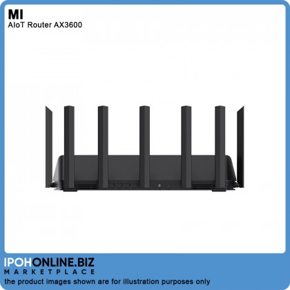Xiaomi Mi AIoT Router AX3600 Wi-Fi 6 DVB4236CN (Black)