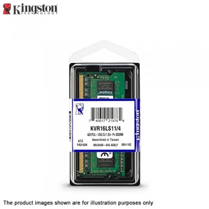 Kingston KVR16LS11/8 8GB (1x8GB) 1600MHz 204 Pin SODIMM DDR3L RAM