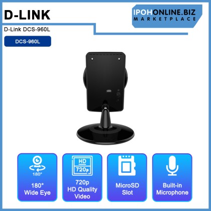 D-Link DCS-960L HD-Ultra-Wide View Wi-Fi Camera D-Link DCS-960L HD-Ultra-Wide View Wi-Fi Camera