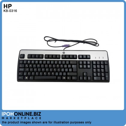 HP (KB-0316) 104 Key PS/2 Wired Connect Keyboard