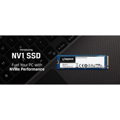 Kingston NV1 NVMe PCIe M.2 2280 SSD 500GB - SNVS/500G Kingston NV1 NVMe PCIe M.2 2280 SSD 500GB - SNVS/500G