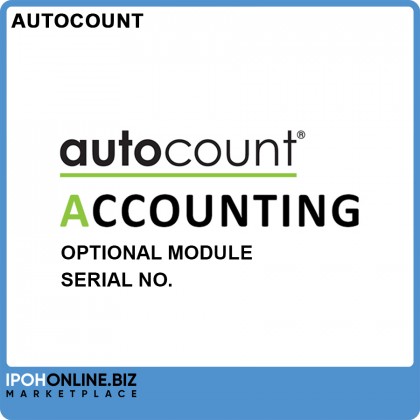 Serial No. (Optional Module) for AutoCount Accounting Version 2.0 