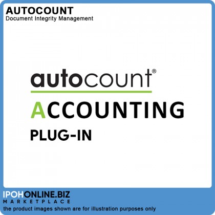AutoCount Plug-In: Document Integrity Management AutoCount Plug-In: Document Integrity Management
