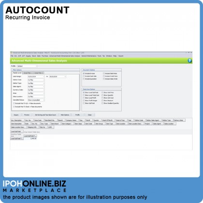 AutoCount Plug-In: Recurring Invoice