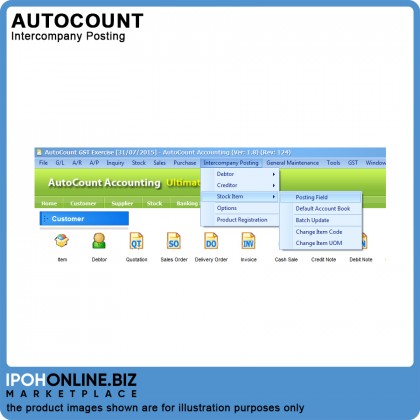 AutoCount Plug-In: Intercompany Posting AutoCount Plug-In: Intercompany Posting