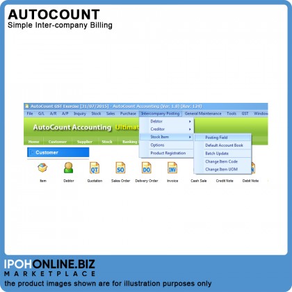 AutoCount Plug-In: Simple Inter-company Billing (Inv->PI, PR->CN) AutoCount Plug-In: Simple Inter-company Billing (Inv->PI, PR->CN)