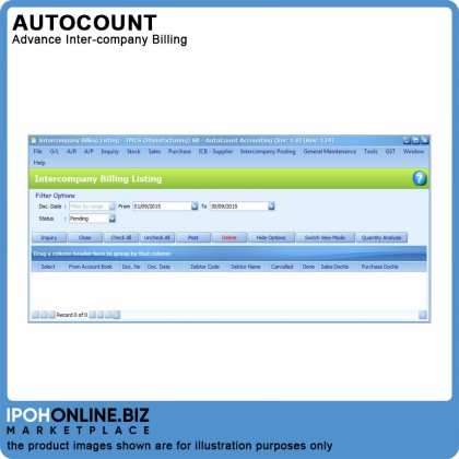 AutoCount Plug-In: Advance Inter-company Billing (PO->SO, DO->GRN, Inv->PI, PR->CN) AutoCount Plug-In: Advance Inter-company Billing (PO->SO, DO->GRN, Inv->PI, PR->CN)