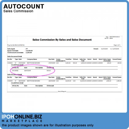 AutoCount Plug-In: Sales Commission AutoCount Plug-In: Sales Commission