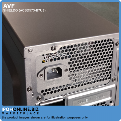 AVF SHIELDO BLACK SERIES ACSD573-B7U3 (BLUE) 7 PCI Slots ATX Casing With PSU 500W + CPU 8pin AVF SHIELDO BLACK SERIES ACSD573-B7U3 (BLUE) 7 PCI Slots ATX Casing With PSU 500W + CPU 8pin