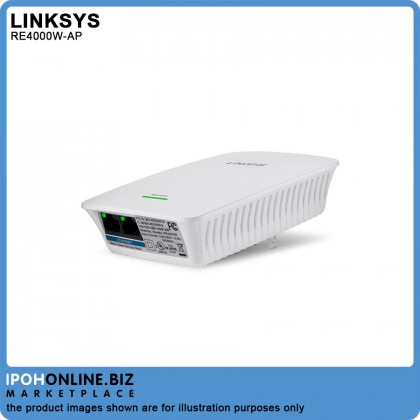 Linksys RE4000W N600 Pro Dual-Band Wireless Range Extender Linksys RE4000W N600 Pro Dual-Band Wireless Range Extender