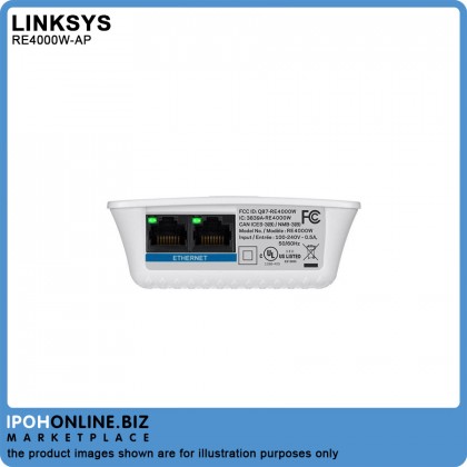 Linksys RE4000W N600 Pro Dual-Band Wireless Range Extender Linksys RE4000W N600 Pro Dual-Band Wireless Range Extender